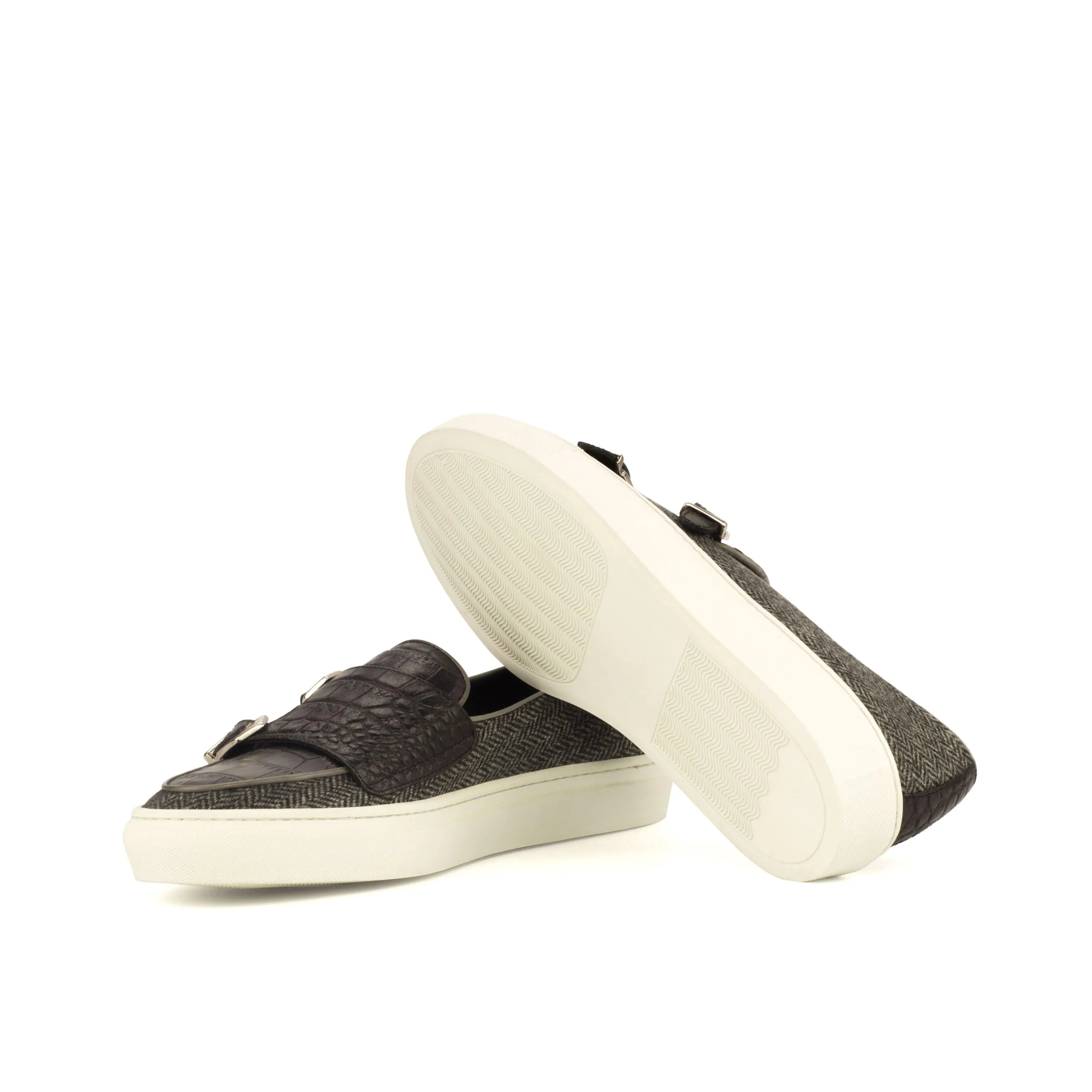 DonDrapper monk sneaker II pair of monk strap slip-on sneakers