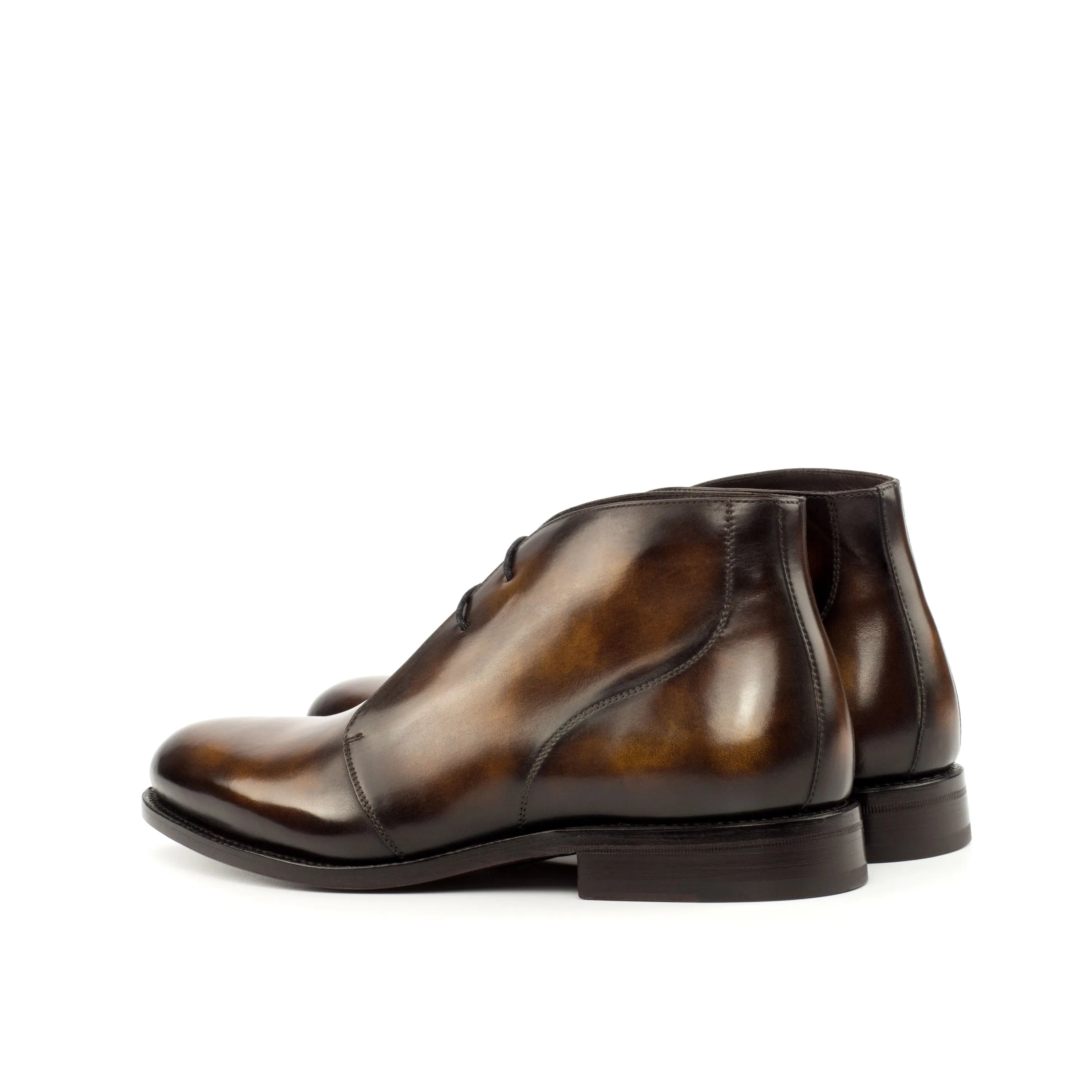 Jonas Patina Chukkas brown leather chukka boots