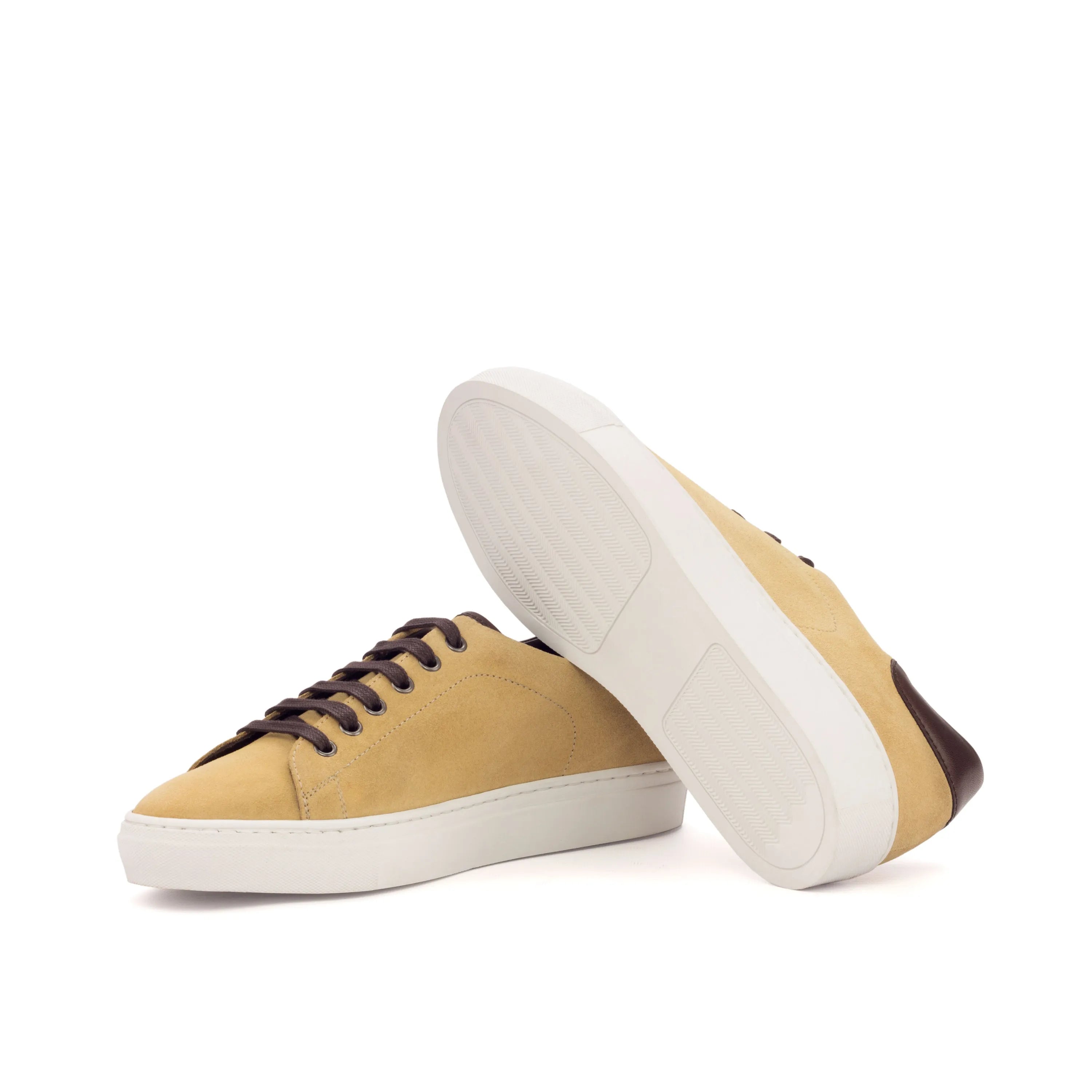 Tan Lordi Trainer Sneakers II with brown laces