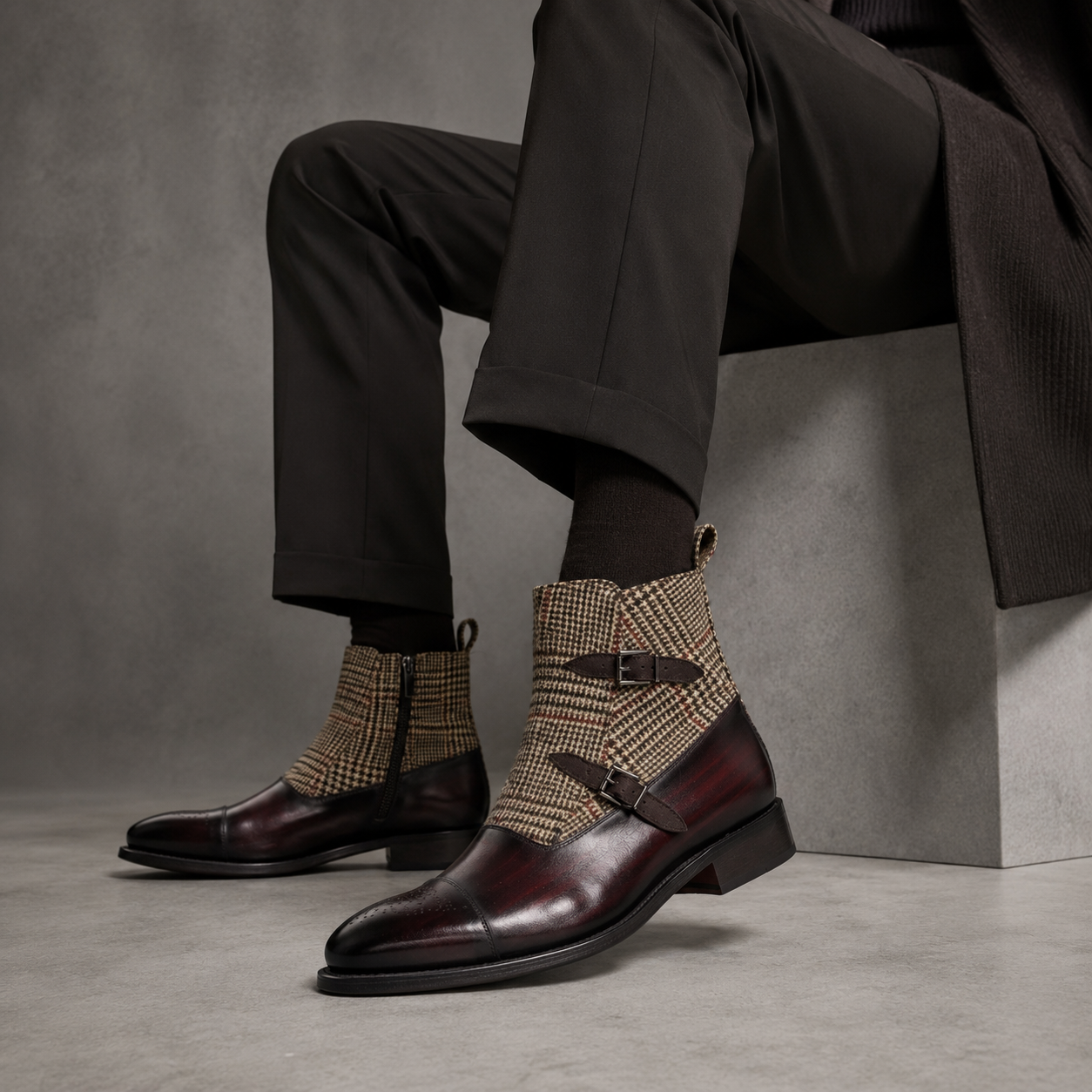 Mandain Octavian Patina Boots