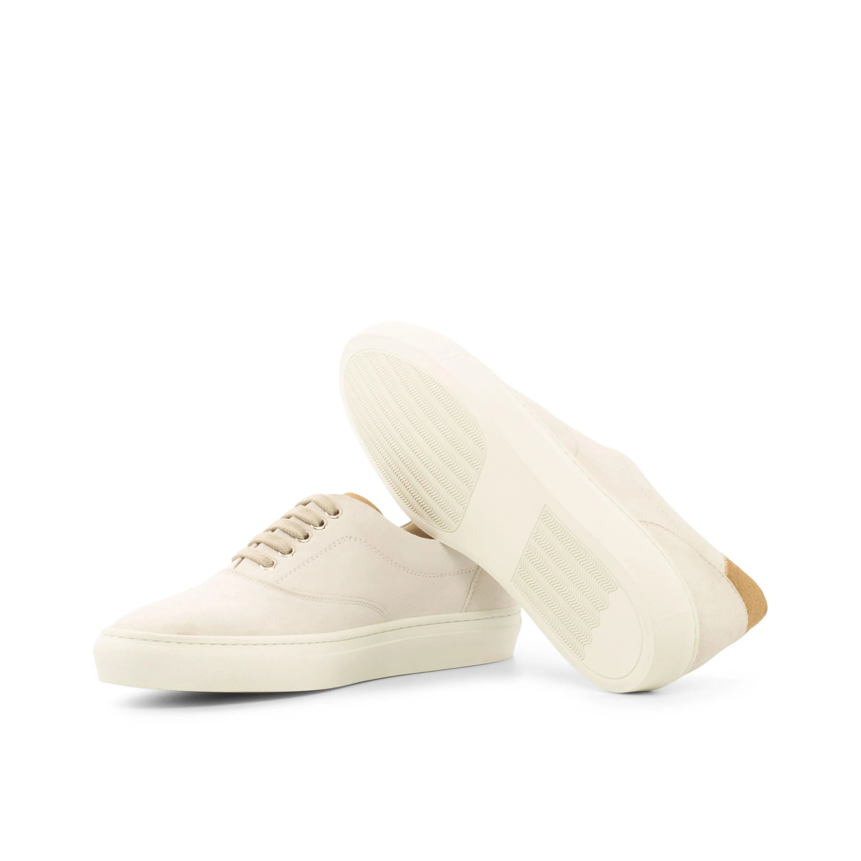 Pair of off-white Miday Top Sider Sneaker cupsole trainers