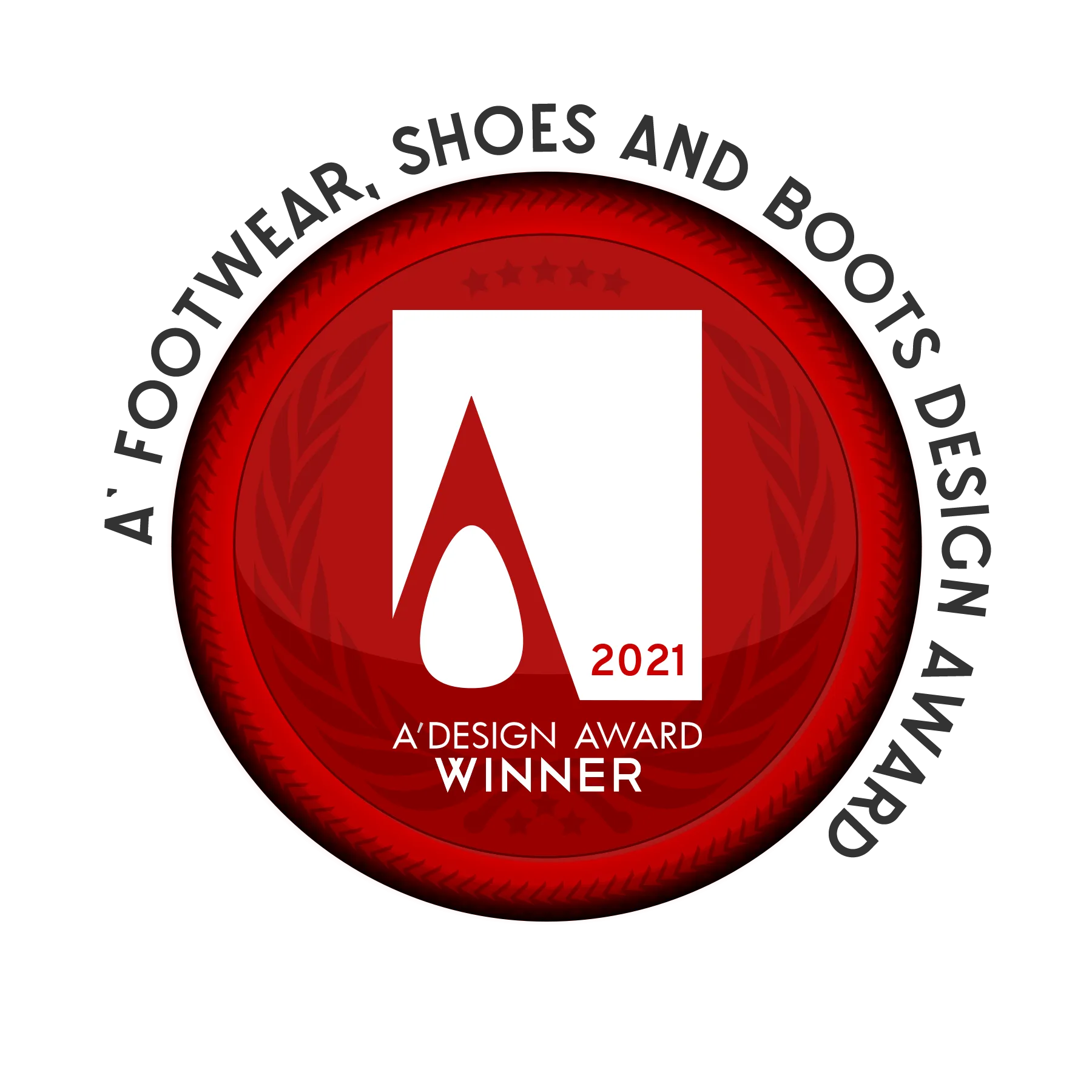 Red A’ Design Award winner on Quswa 2 patina wholecut shoes