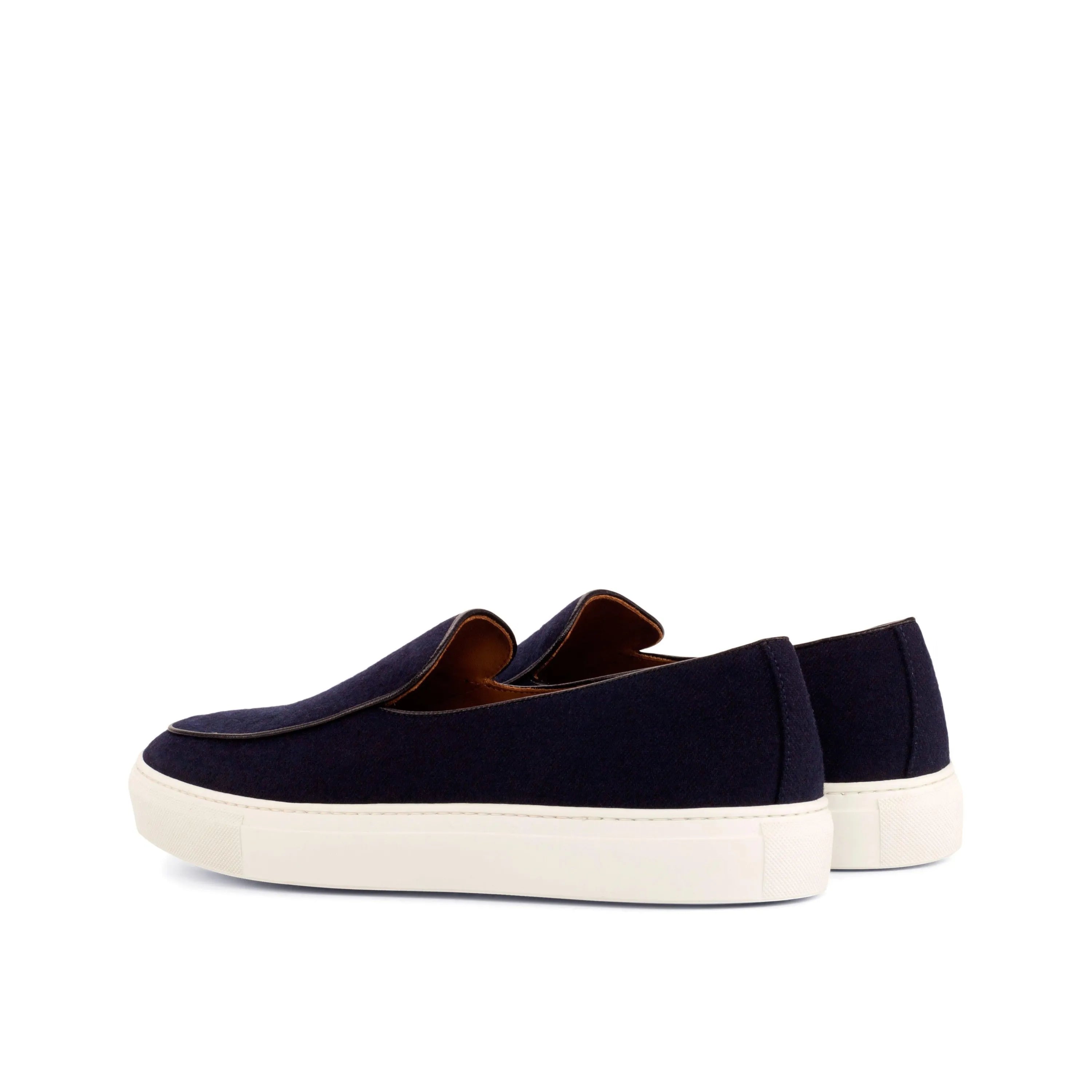 Tommy90 Belgian monk sneaker II navy blue slip-on shoes
